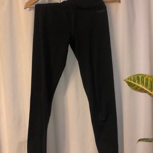 black leggings with soft inside!